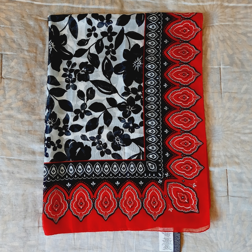 Liz Claiborne swim cover up scarf.